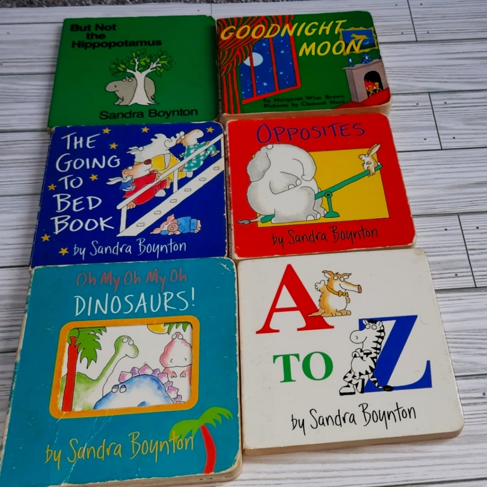 Collection of 6 board books